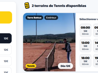 Vue du système Anybuddy de réservation.